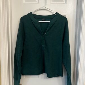 GAP Dark Green Women's Crew Neck Sweater